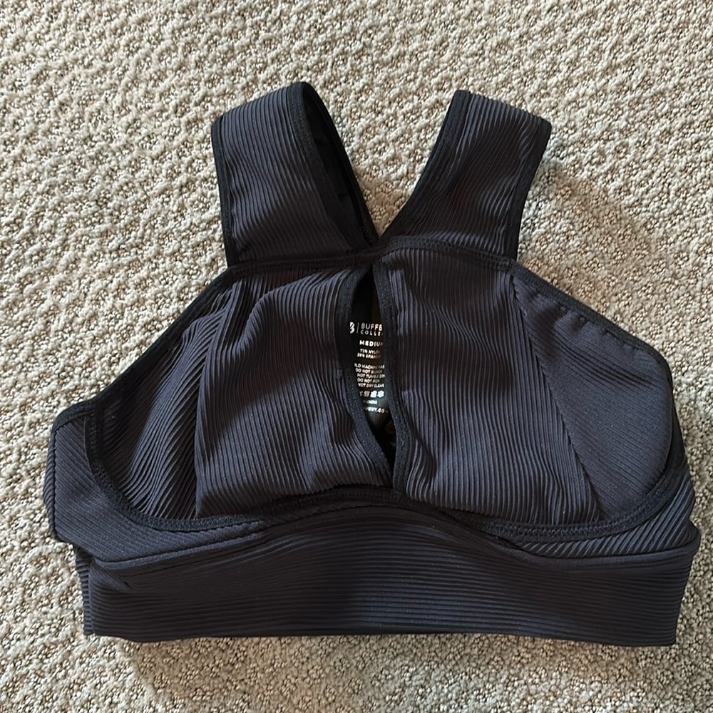 BuffBunny Sphynx Ribbed Sports Bra